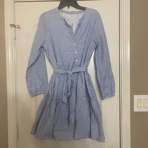 J. Crew Women’s Striped Dress with Sash